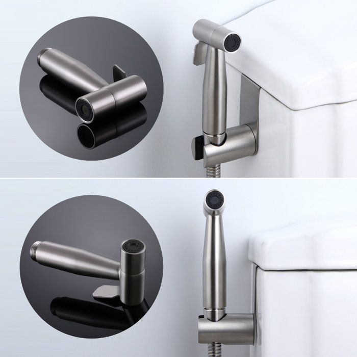 AngleSimple Elongated Hand Held Bidet & Reviews Wayfair